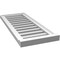 Ekena Millwork Vertical Surface Mount PVC Gable Vent: Functional, w/ 2"W x 2"P Brickmould Sill Frame, 14"W x 34"H GVPVE14X3403SF - alternate 2